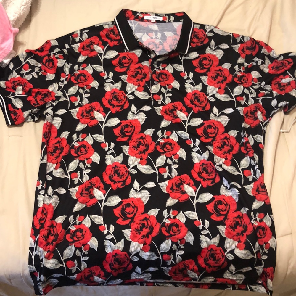 Fashion nova men polo shirt